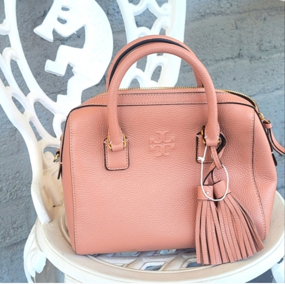 Tory Burch Handbags - Tory Burch Pink Leather Handbag